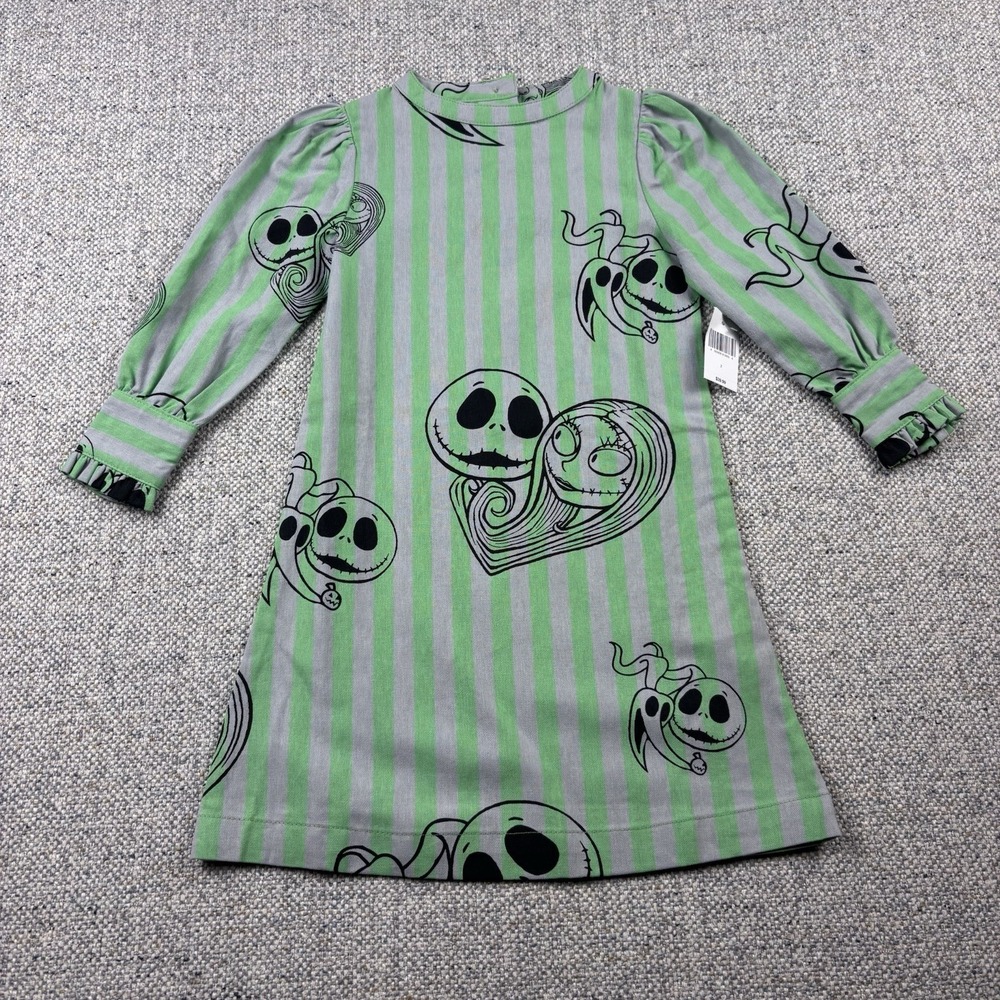 Disney Parks NBC Girls 2T Nightmare Before Christmas  Dress Halloween